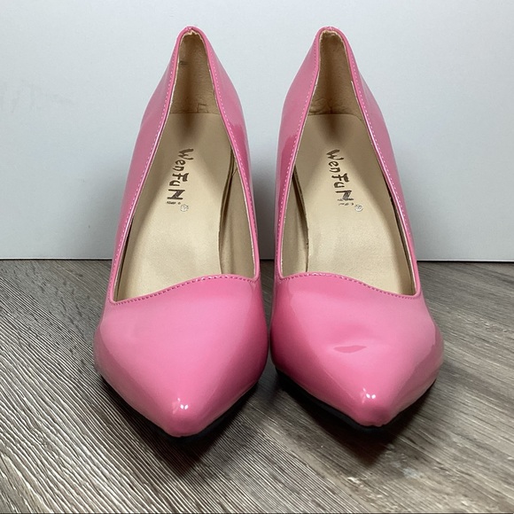 NWOT Pink Stiletto Pumps, Size 12 - Picture 3 of 8